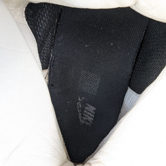 🤎 BURBERRY CANVAS LEATHER HIGH TOP MENS SNEAKERS - Picture 9 of 14